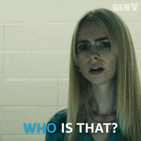 Gen V Who Is That GIF by Amazon Prime Video