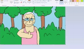 Happy Drawing GIF