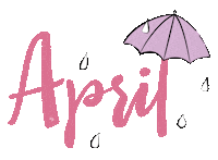 April Rain Sticker