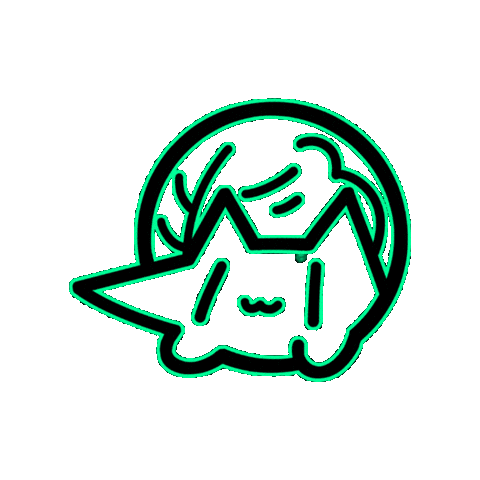 Cat Cabbage Sticker