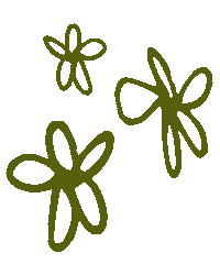 BungalowBlooms flower flowers daisies green flowers Sticker