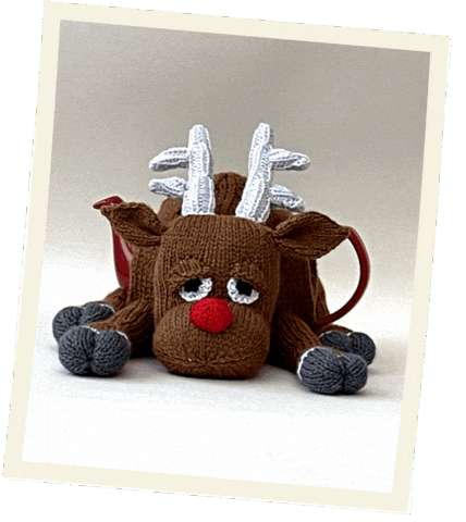 Merry Christmas Reindeer GIF by TeaCosyFolk
