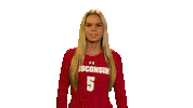 Excuse Me What Sticker by Wisconsin Badgers