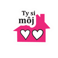 tamakovalova láska je keď kvitneš kvitnes ty si môj domov Sticker