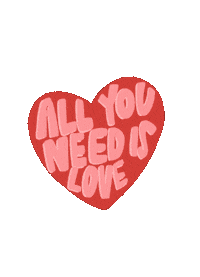 The Beatles Love Sticker