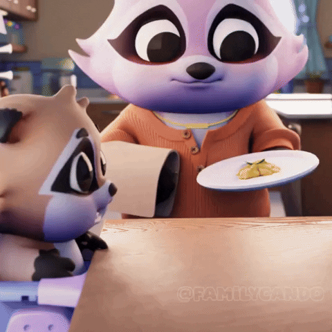 FamilyCando food mood kids nope GIF