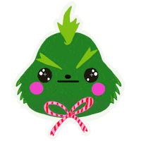Angry The Grinch Sticker