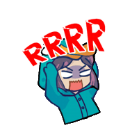 Angry Sticker