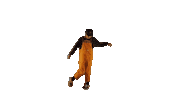 Orange Happy Dance Sticker by Soundrive Music
