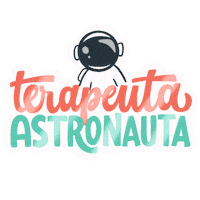 coralinamatosterapia et cm terapia astronauta Sticker