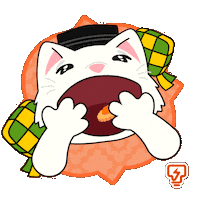 Cat Eid Sticker by Tenaga Nasional