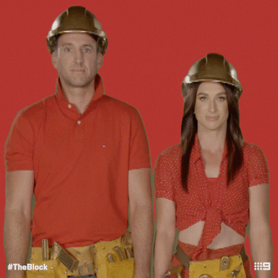 Channel 9 Wink GIF by The Block