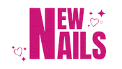 thenailartschool new sparkle nails new reel Sticker