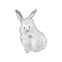 Baby Bunny Sticker by elicoelhodesign