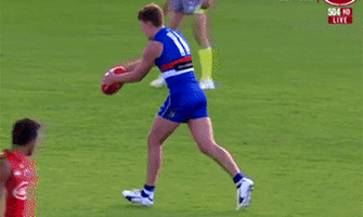 aussie rules football sport GIF by Western Bulldogs