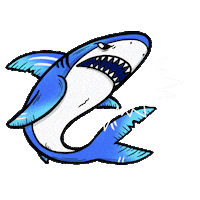 Designesteban animals leon gorila tiburon Sticker