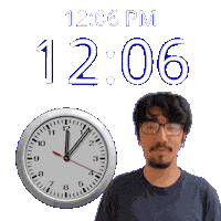 12Pm Sticker