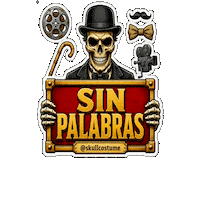 Skull Impresionado Sticker