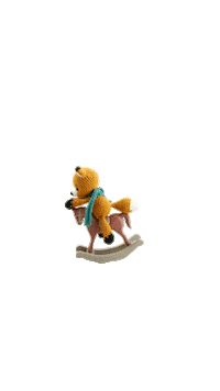 Leami fox crochet yarn amigurumi Sticker