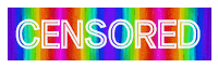 Glitch Wow Sticker by Bespattered Facade