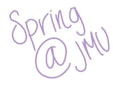Spring Handwriting Sticker by James Madison University
