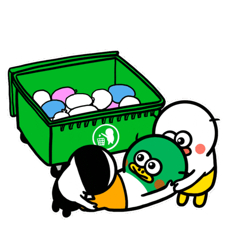 Trash Savage Sticker by kwaesam