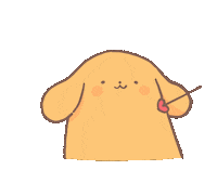 luckynortor dog puppy golden retriever heart attack Sticker