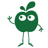 fun apple Sticker by GoGo squeeZ