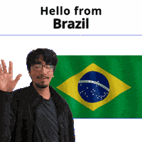 Brazil Br Sticker
