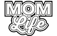 Mom Life Sticker by Elizabeth Sutton Collection