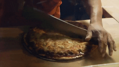 pizza eats GIF by VICELAND