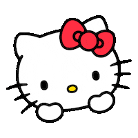 Hello Kitty Sticker by Sanrio Korea