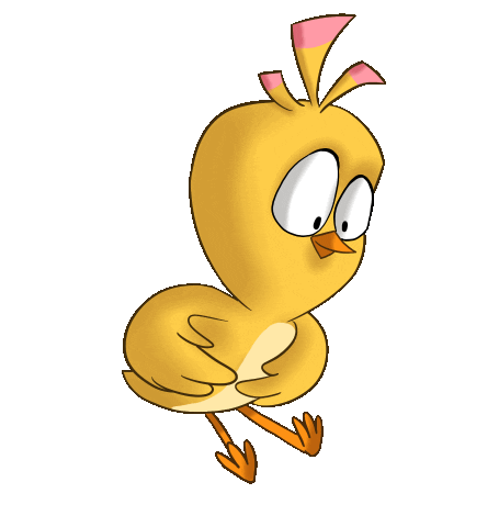 Yellowroll happy animation excited animals Sticker