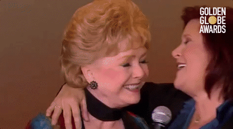 Debbie Reynolds GIF by Golden Globes