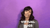 Miss You Hugs GIF by Your Happy Workplace