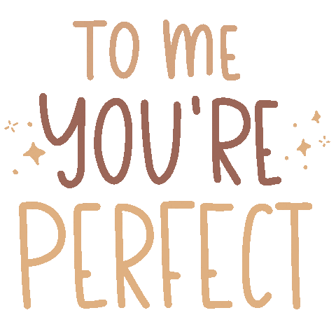 You Are Perfect Sticker