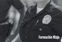 Police Cop GIF by Formación Ninja