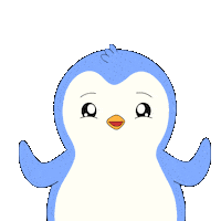 I Love You Kiss Sticker by Pudgy Penguins