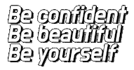 Be Yourself Sticker by clio professional
