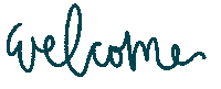 Lettering Everyones Welcome Sticker