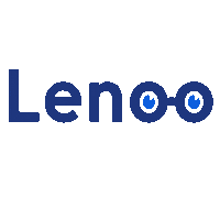 Logo Eyes Sticker by Lenoo