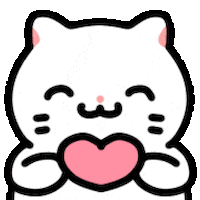 Happy Cat Sticker by Olso