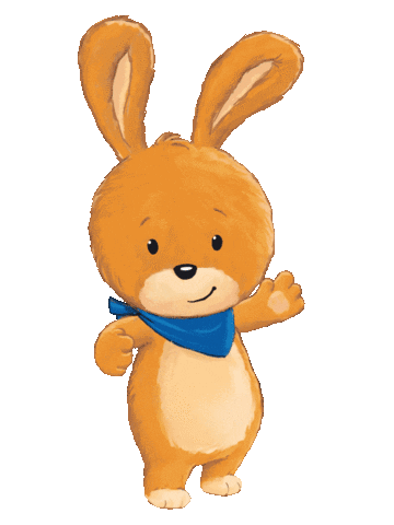Rabbit Hello Sticker by bilandia
