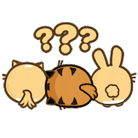 Fuzzballs anime cat cute cartoon Sticker