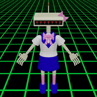 3D Robot GIF by Pushopian