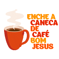 Bom Dia Logo Sticker by cafebomjesus