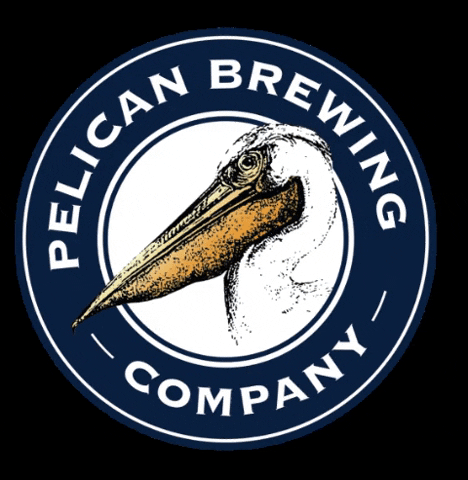 PelicanBrewingCompany giphygifmaker pelican beer cheers cheers beer GIF