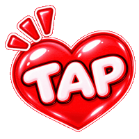 Heart Click Sticker
