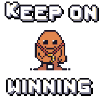 Congrats Champion Sticker by Memeland by 9GAG