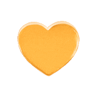 mene24k heart gold charm charms Sticker